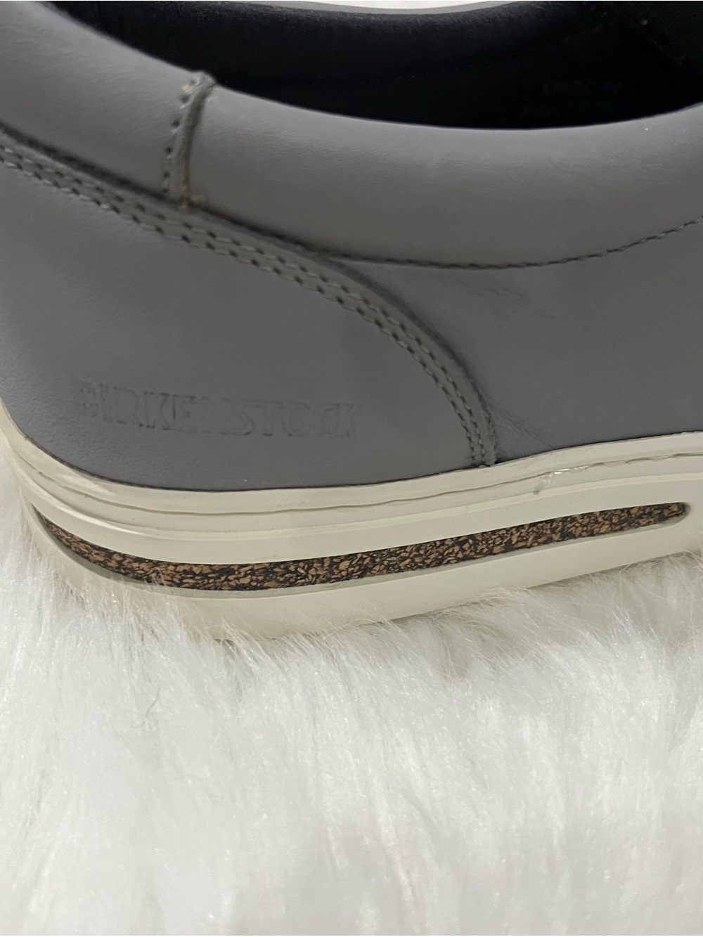 Birkenstock Oswego Unisex Slip-On Sneakers in Gray - Picture 4 of 7
